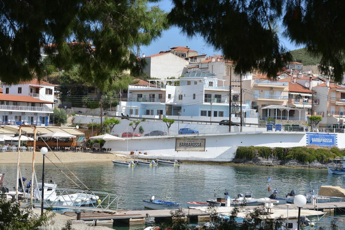Hotel Aqua Marine Néos Marmarás Exterior foto